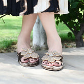 Marigold Slides - Brown