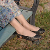 Aura Pump Sandals - Black