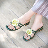 Tulip Slides - Green