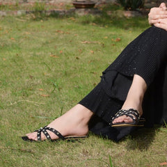 Tiara Slides - Black