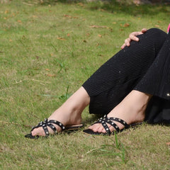 Tiara Slides - Black