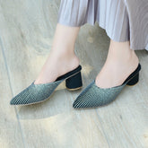 Luster Heels - Black