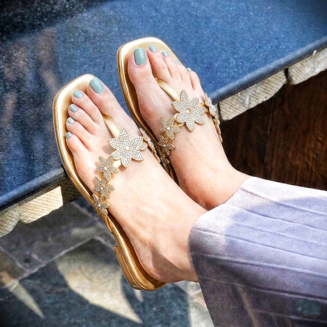 Nancy Slides - Gold