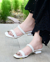 Rapunzel Slide - White