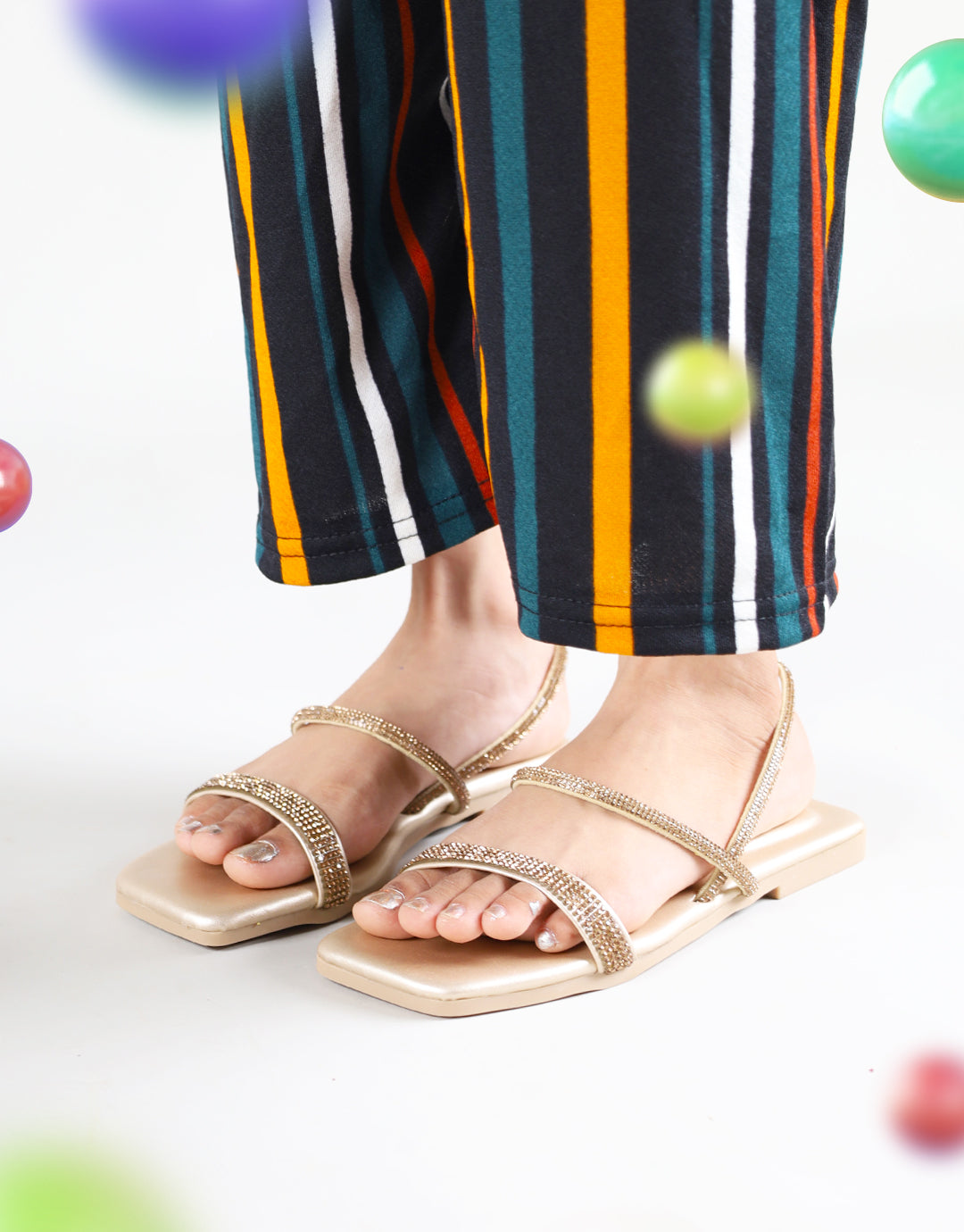 Lilly Sandals - Gold