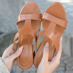 Belle Heels - Brown