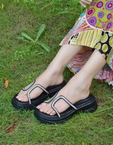 Freya Chunky Platforms - Black