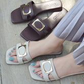 Serene Slides - White