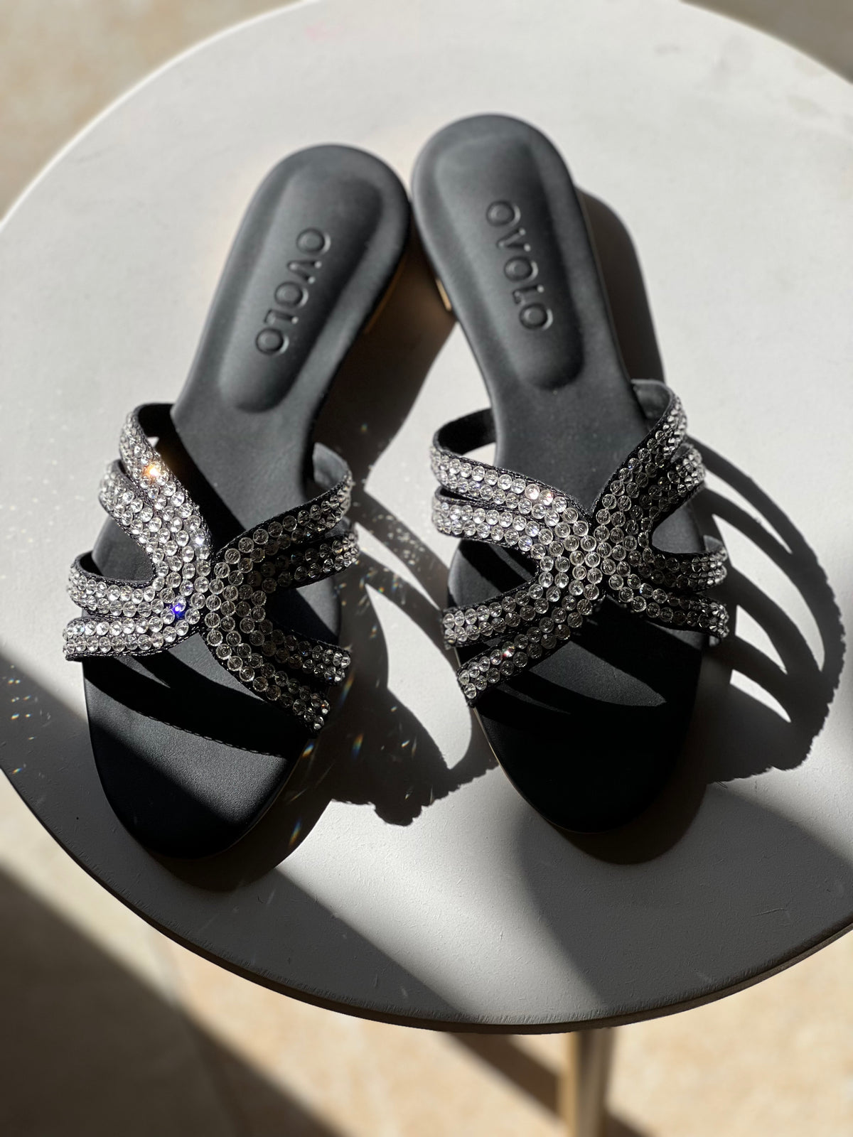 Svetlana Slides - Black