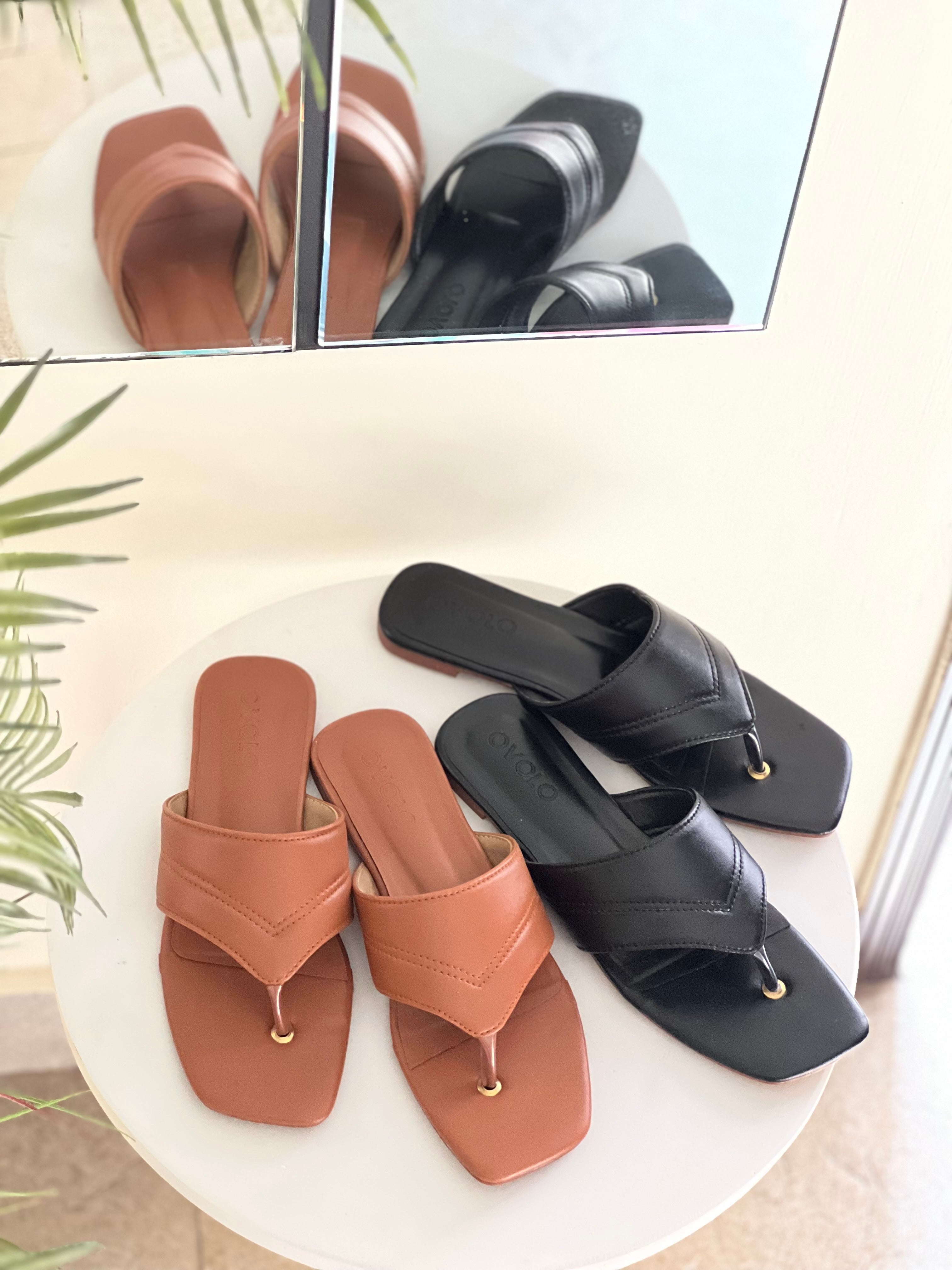 Classic Slides- Brown