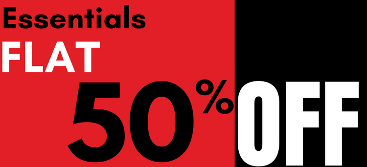 FLAT 50% OFF