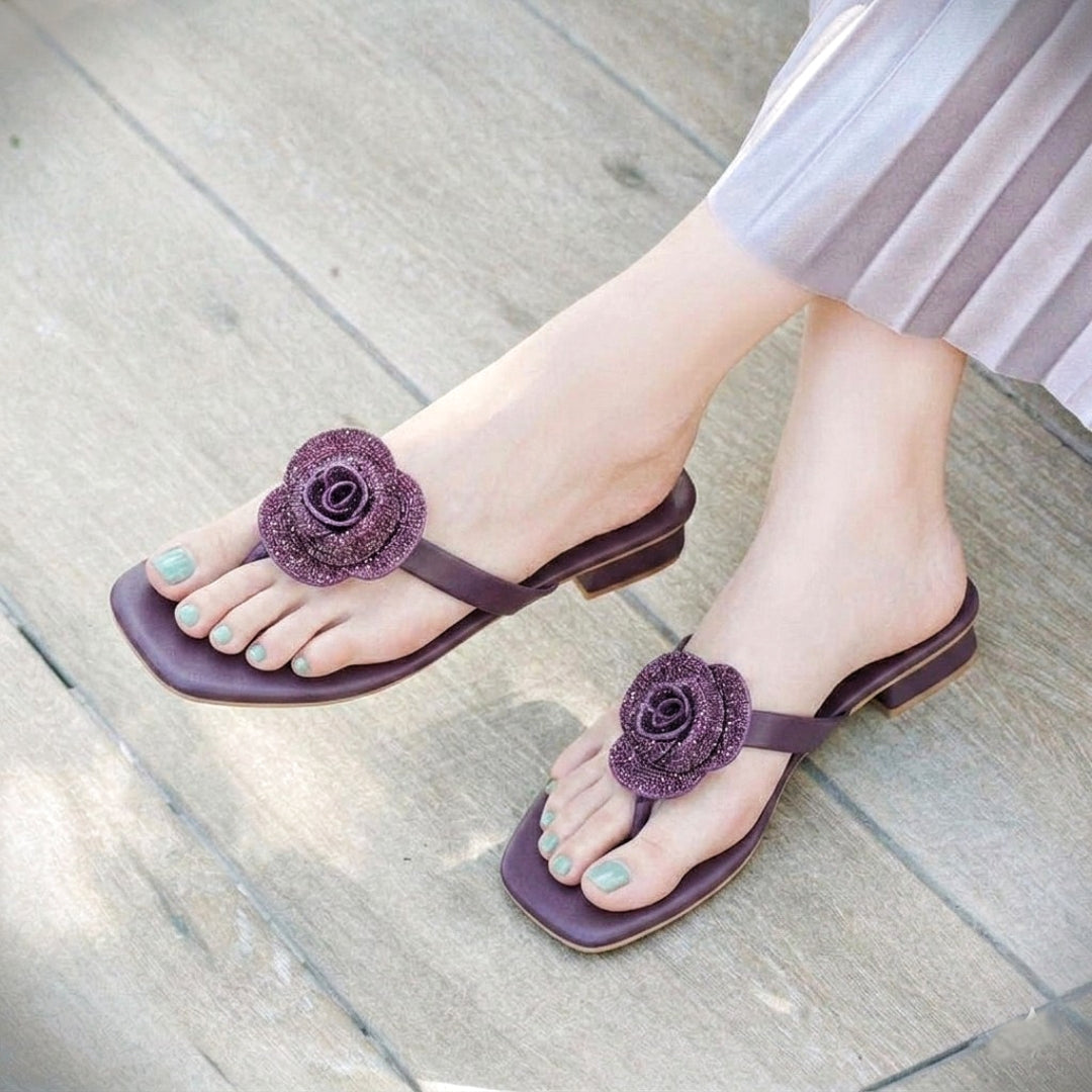 Jardin Slides - Purple