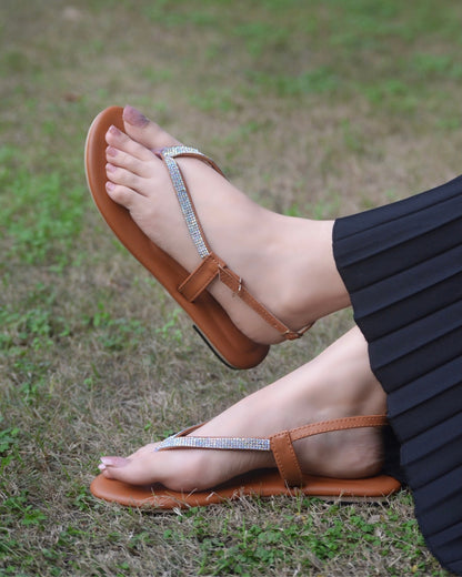 Liana Sandals - Brown