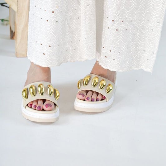 Orla Chunky Platforms - Beige