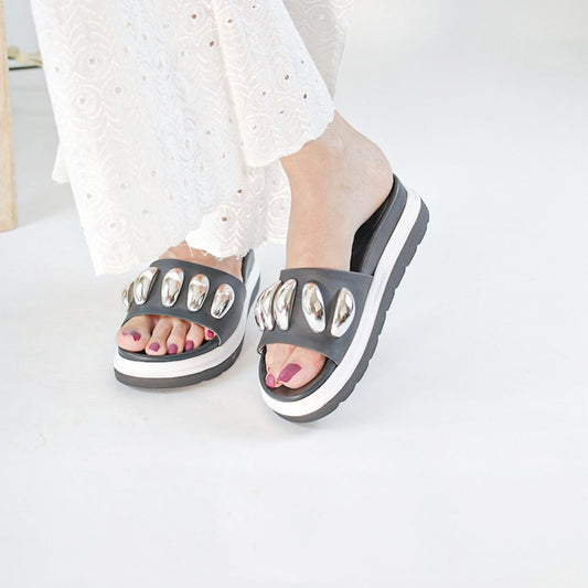 Orla Chunky Platforms - Black