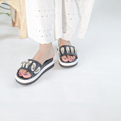 Orla Chunky Platforms - Black