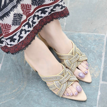 Vaniya Heels - Beige