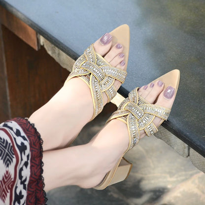 Vaniya Heels - Beige