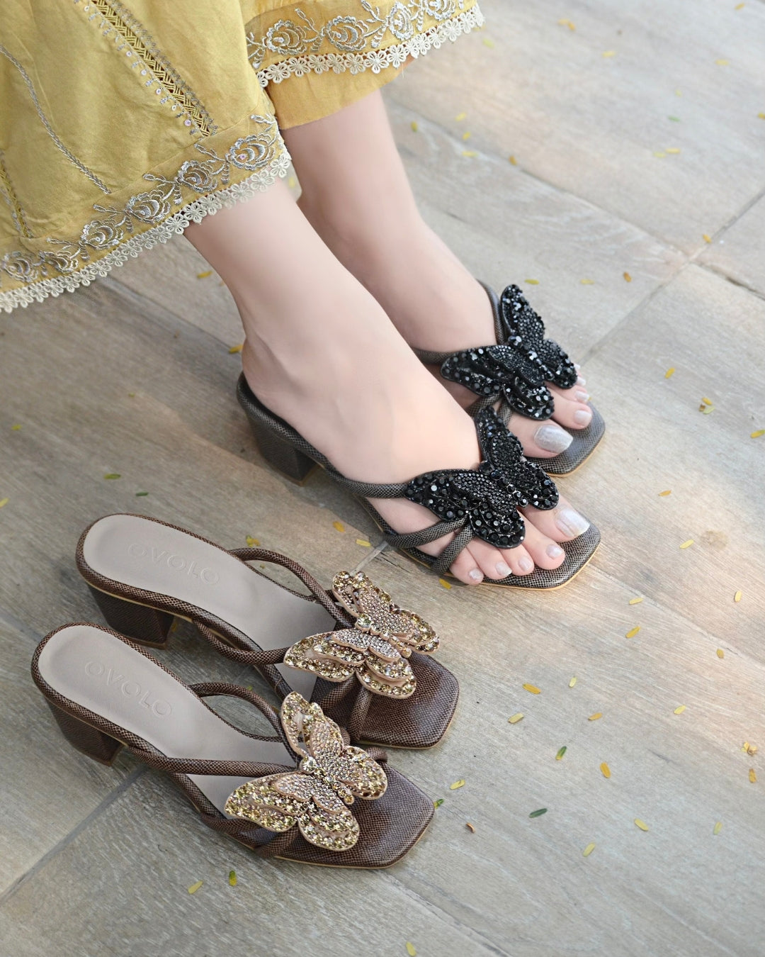 Stella Heels - Copper