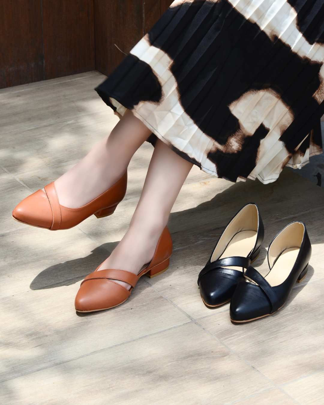 Marina Pumps - Brown