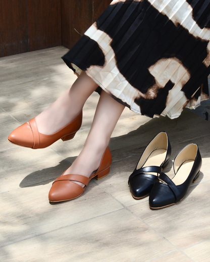 Marina Pumps - Brown