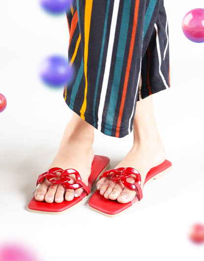 Chain Slides - Red