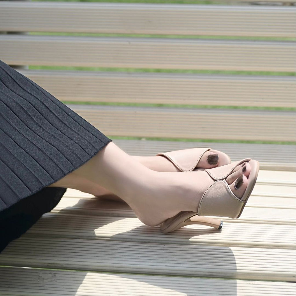 Darlay Heels - Beige