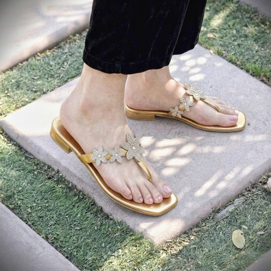 Nancy Slides - Gold