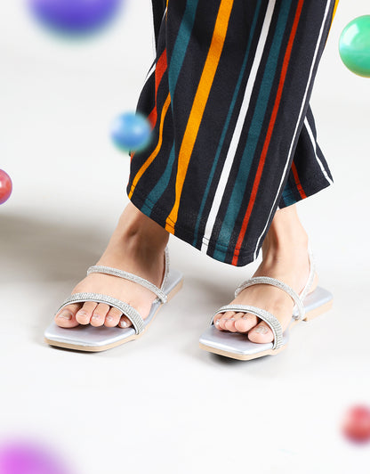 Lilly Sandals - Silver