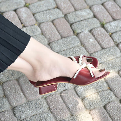 Pearl Slides - Red
