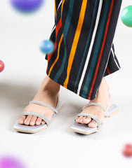 Lilly Sandals - Silver