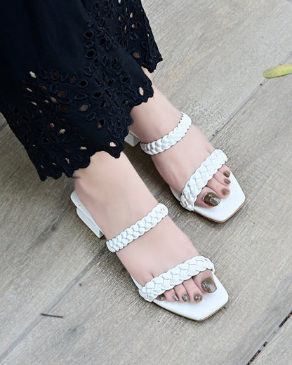 Rapunzel Slide - White