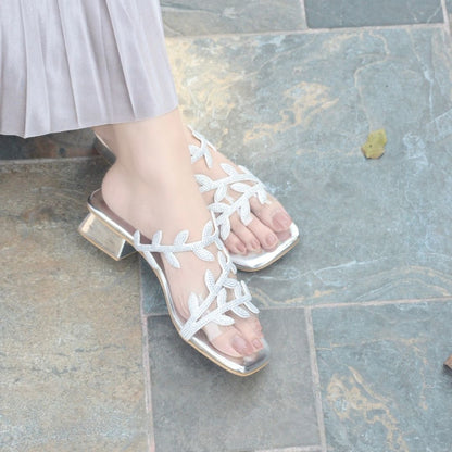 Jemma Slides -  Silver