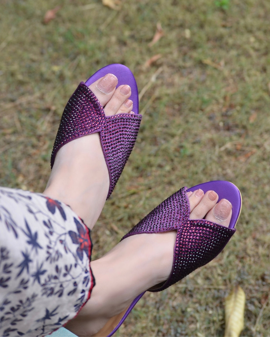 Darlay Heels - Purple