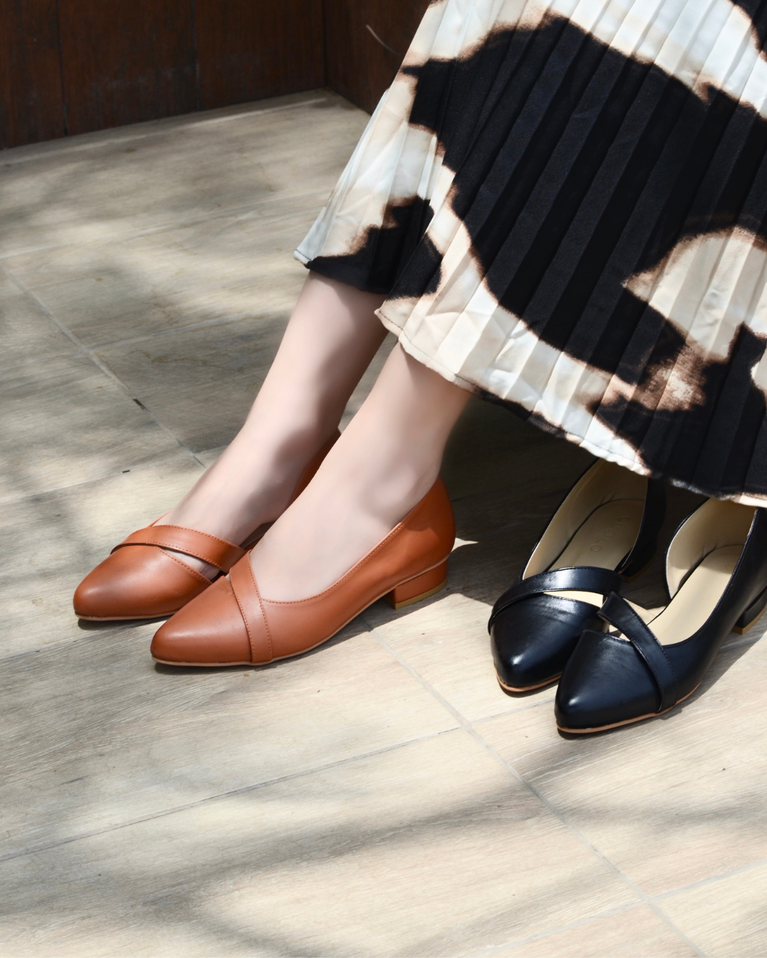 Marina Pumps - Brown