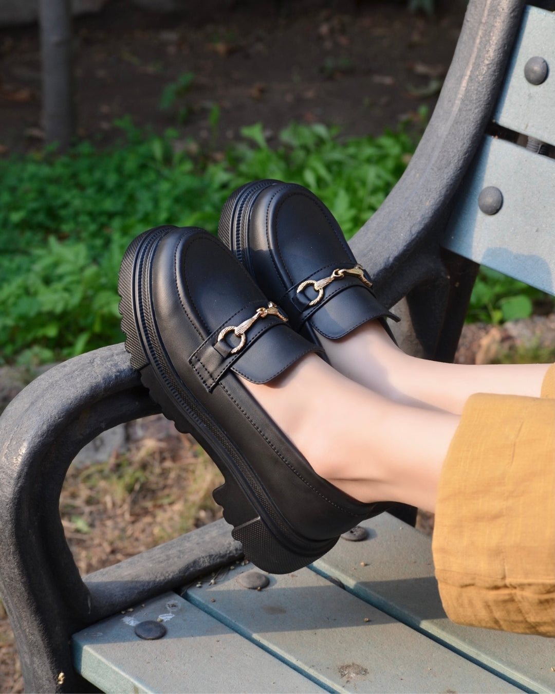 Chunky Loafers - Black