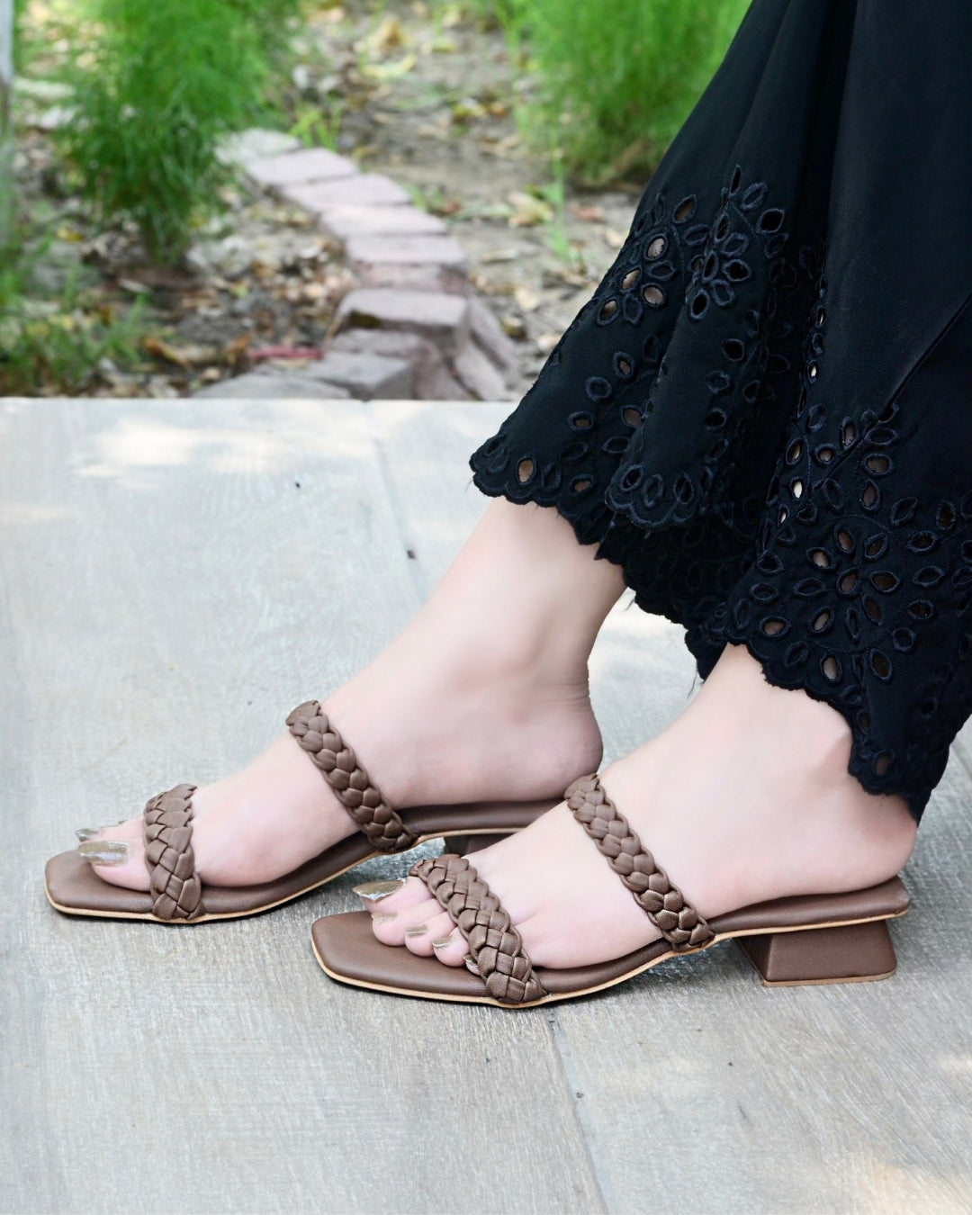 Rapunzel Slide - Brown