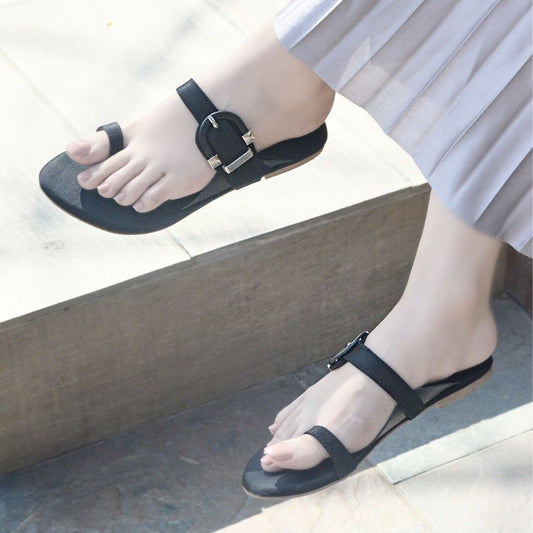 Effie Slides- Black