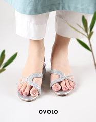 Glam Slides - Silver