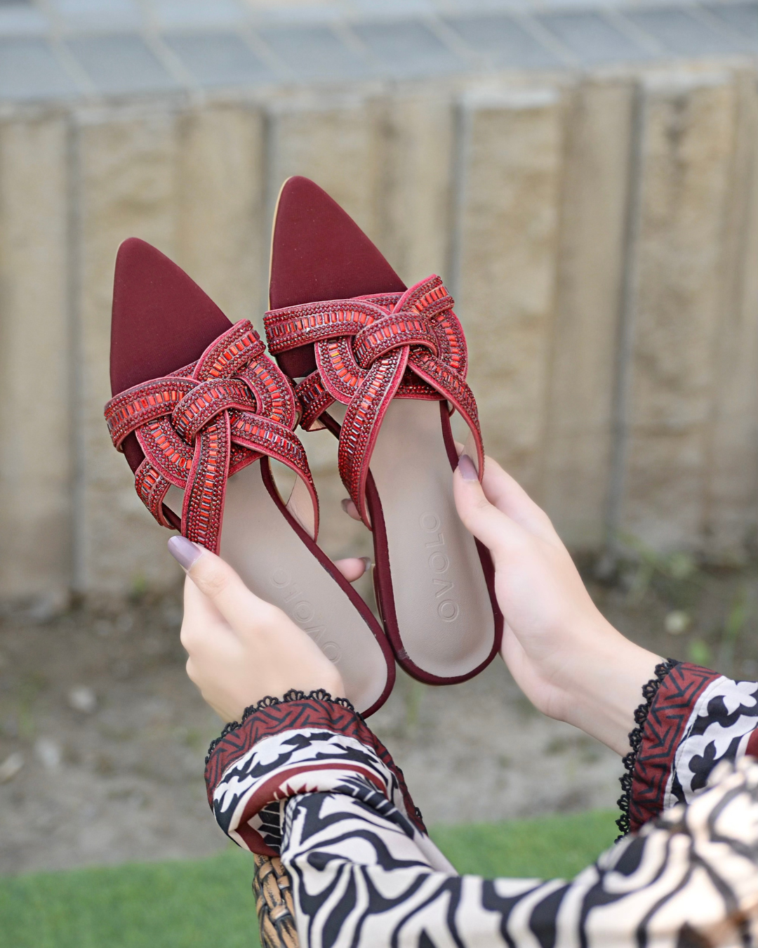 Vaniya Heels - Red