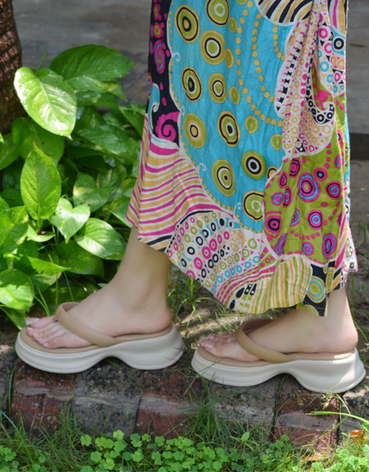 Flipon Chunky Platforms - Beige