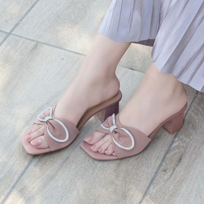 Noa Heels - Peach