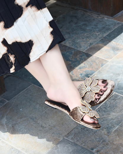 Marigold Slides - Brown