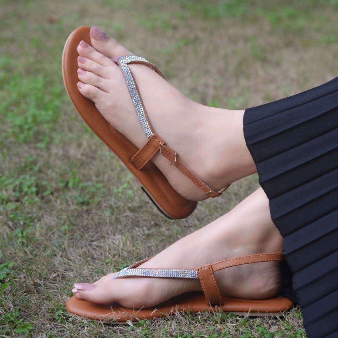 Liana Sandals - Brown