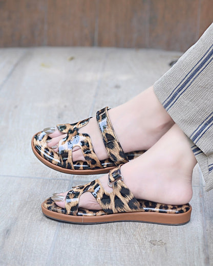 Farlie Chunky Slides - Brown