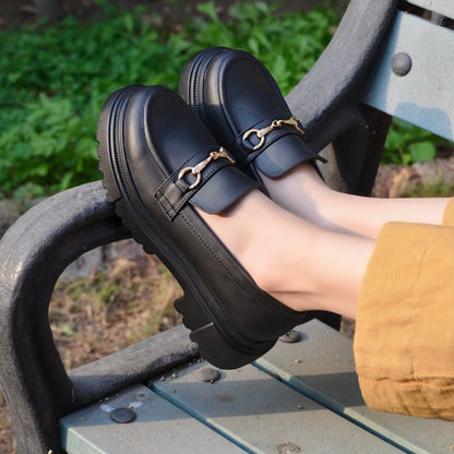 Chunky Loafers - Black