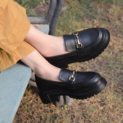 Chunky Loafers - Black