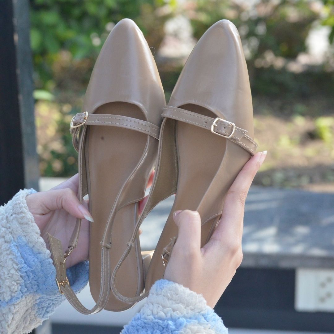 Terra Heels - Beige