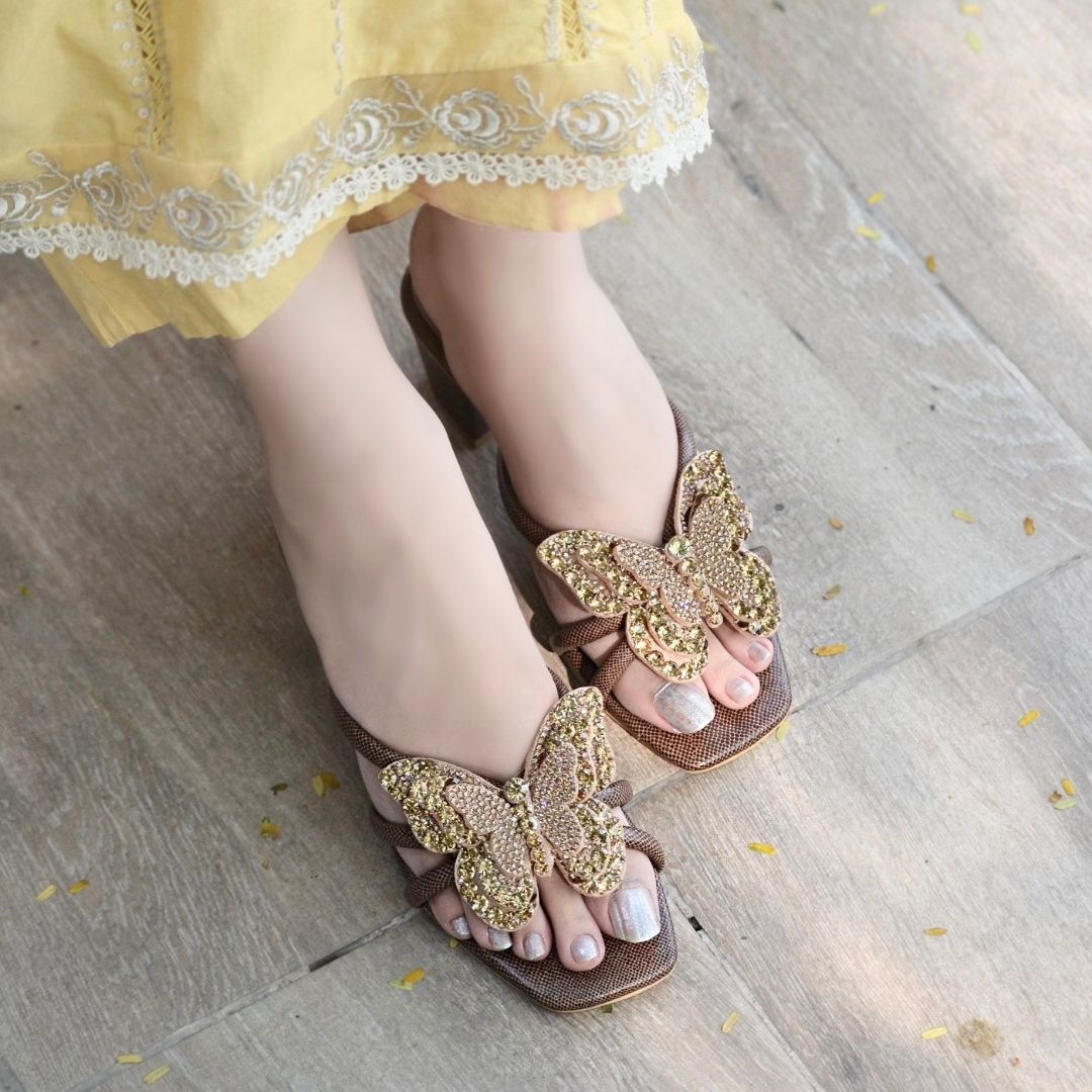 Stella Heels - Copper