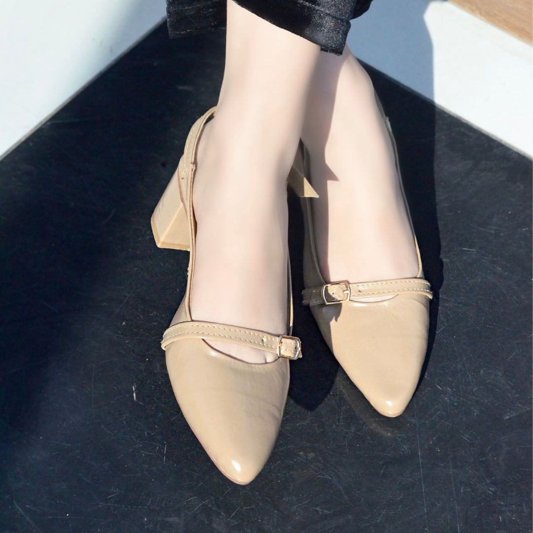 Terra Heels - Beige